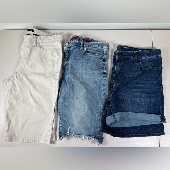 Pants - 3 pair women’s shorts. All size 12 ,  Bandolino, Banana Republic, Seven 7
